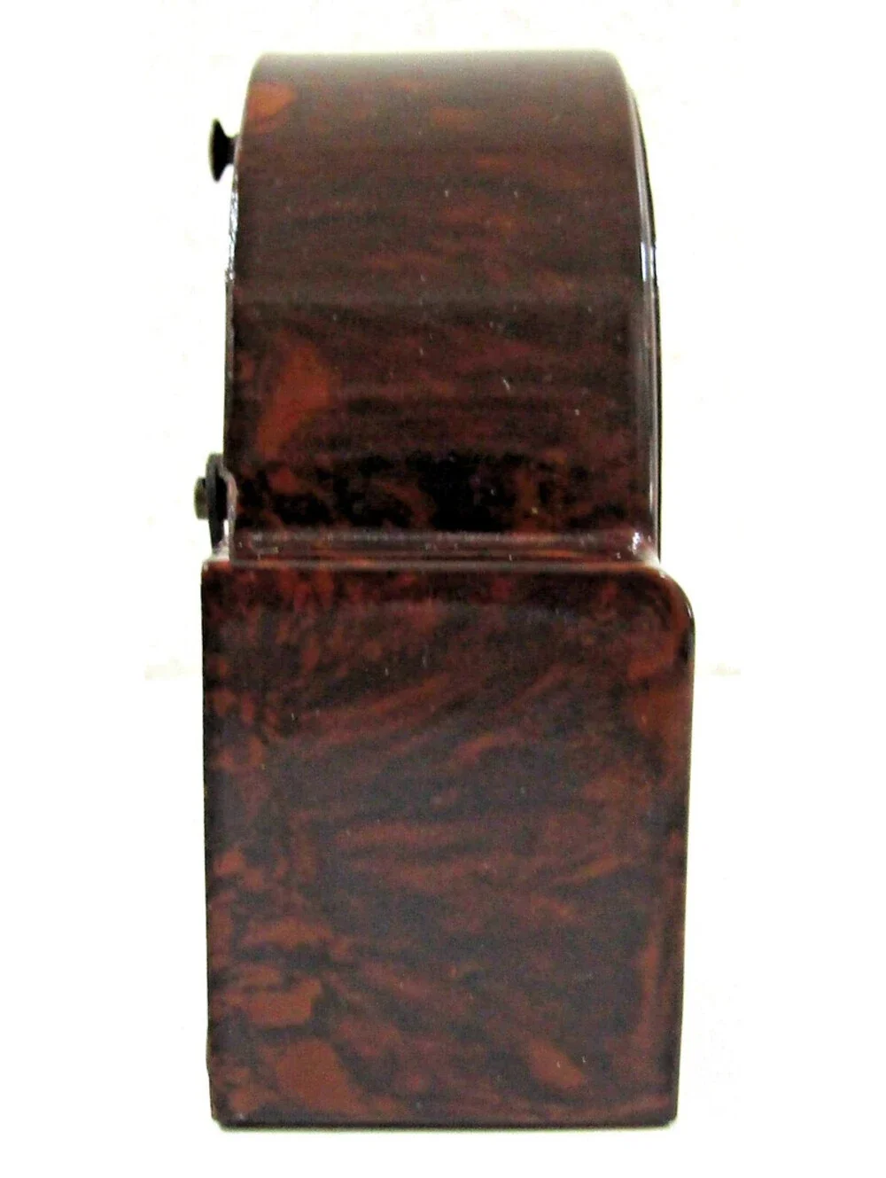 Vintage Lux Symphony Alarm Clock in Brown Bakelite